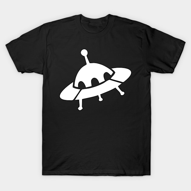 spaceship aliens space T-Shirt by ShirtyLife